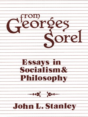 cover image of From Georges Sorel